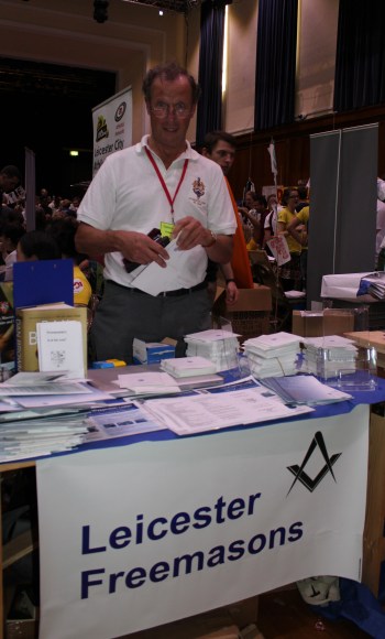 The Lodge Stand at Freshers' Fair, University of Leicester
