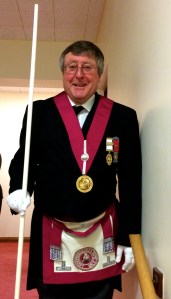 WBro Alan Davis as Provincial Grand Steward