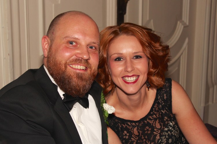 The Master and his wife at the Wyggeston Lodge Ladies' Festival 2015