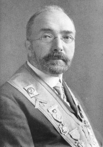 Frederick Billson - The first Master of Wyggeston Lodge No.3448 in 1910