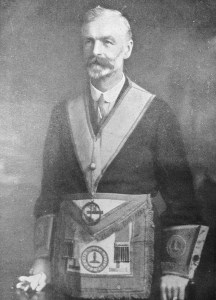 Henry Jinks Grace - The second Master of the Wyggeston Lodge No.3448 in 1911