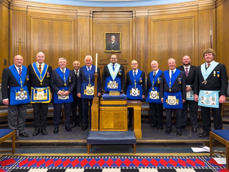 Past Master installed in David Kenneth Williamson Lodge&nbsp;9938